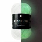 Fil Ricorumi phosphorescent Blanc