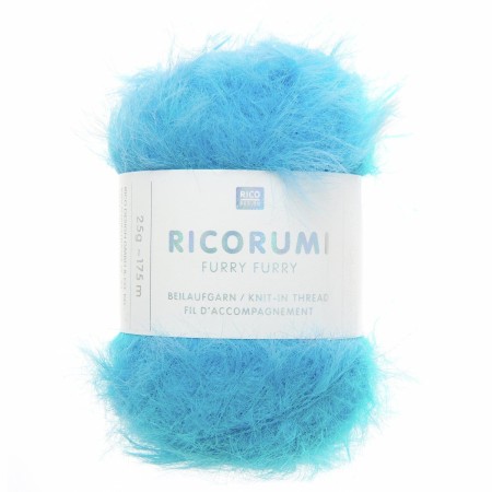 Fil Ricorumi Furry Furry Bleu ciel