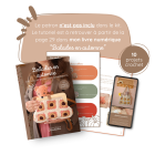 Kit Crochet Sac Clutch Suzanne Granny Automne